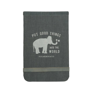***Fabric Notebook - Put Good Things Into The World