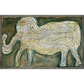 Elephant in The Room (Grey Wood) - Art Print