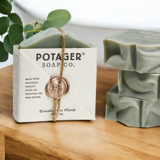 Eucalyptus Mint Handmade Organic Bar Soap