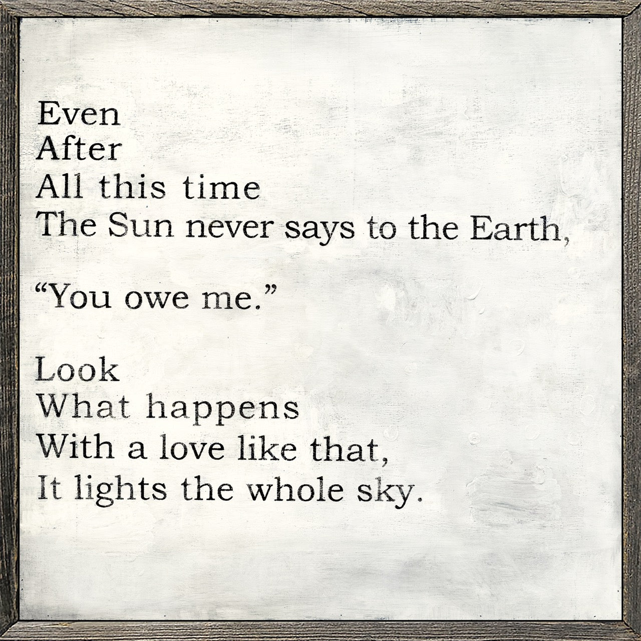 Even After All This Time