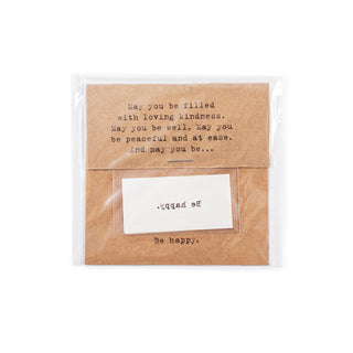 ***Be happy. Temporary Tattoo - 2 Pack