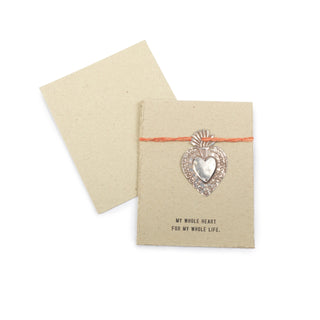Milagro Card - My Whole Heart For My Whole Life.
