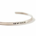 ***Silver Cuff - For My Darling
