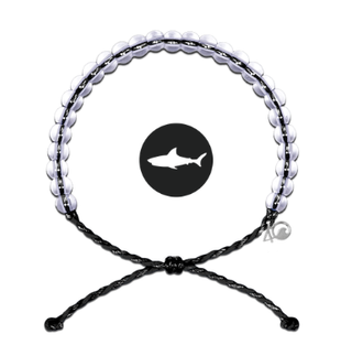 4Ocean Shark Conservation Bracelet - Black