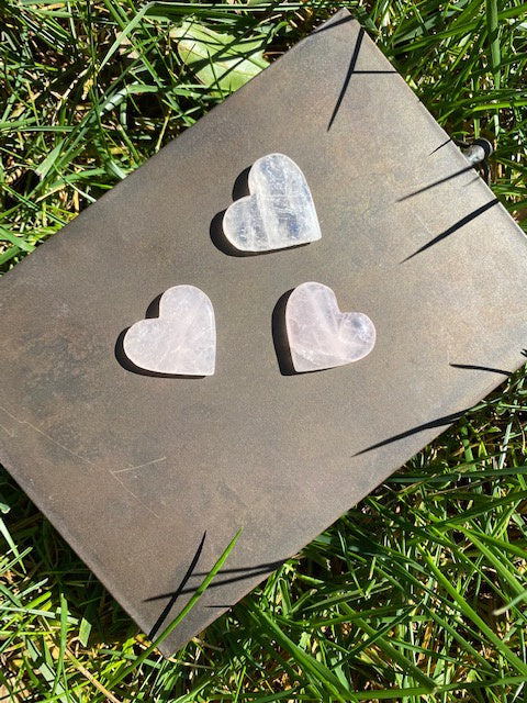 Rose Quartz Baby Heart