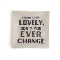 Frank Said Small Square Decoupage Plate