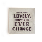***Frank Said Small Square Decoupage Plate