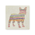 Frenchie With Zig Zags - Art Tile Collection