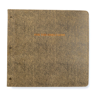 Accessories - Heirloom Leather Photo Album "For the Ones I Love"