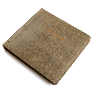 Accessories - Heirloom Leather Photo Album "For the Ones I Love"
