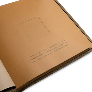 Accessories - Heirloom Leather Photo Album "For the Ones I Love"