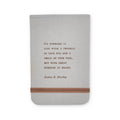 Fabric Notebook - Gordon B. Hinckley-3.5"x5.5"