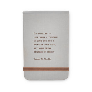 Fabric Notebook - Gordon B. Hinckley