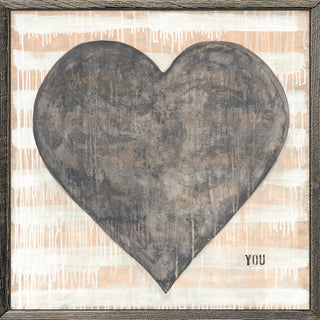 Grand Couer (Grey Wood) - Art Print