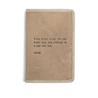 Hafiz Passport Cover - Stone