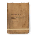 Large Hans Christian Andersen Leather Journal-Maple
