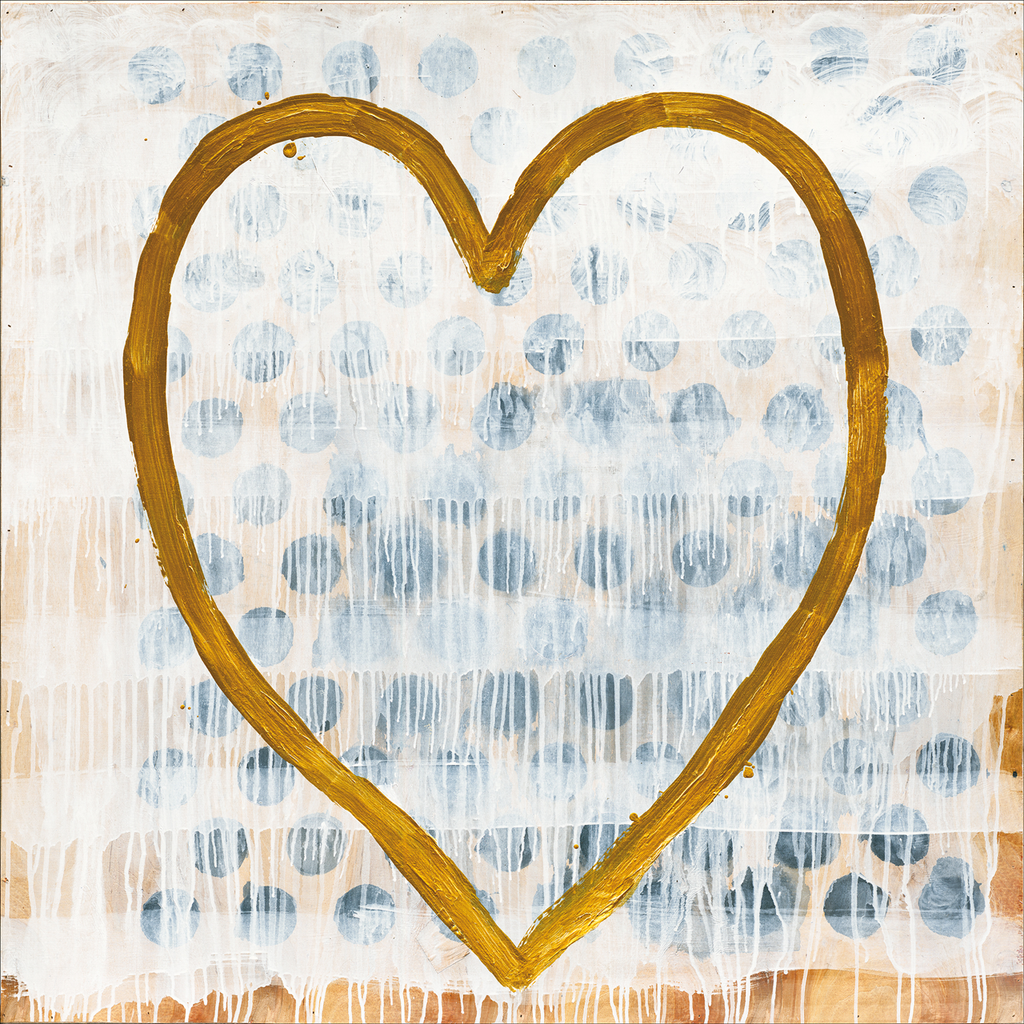 Heart of Gold Art Print