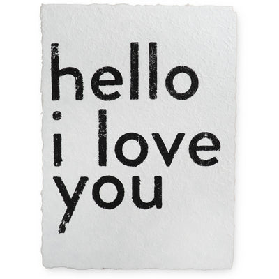 Handmade Paper Prints