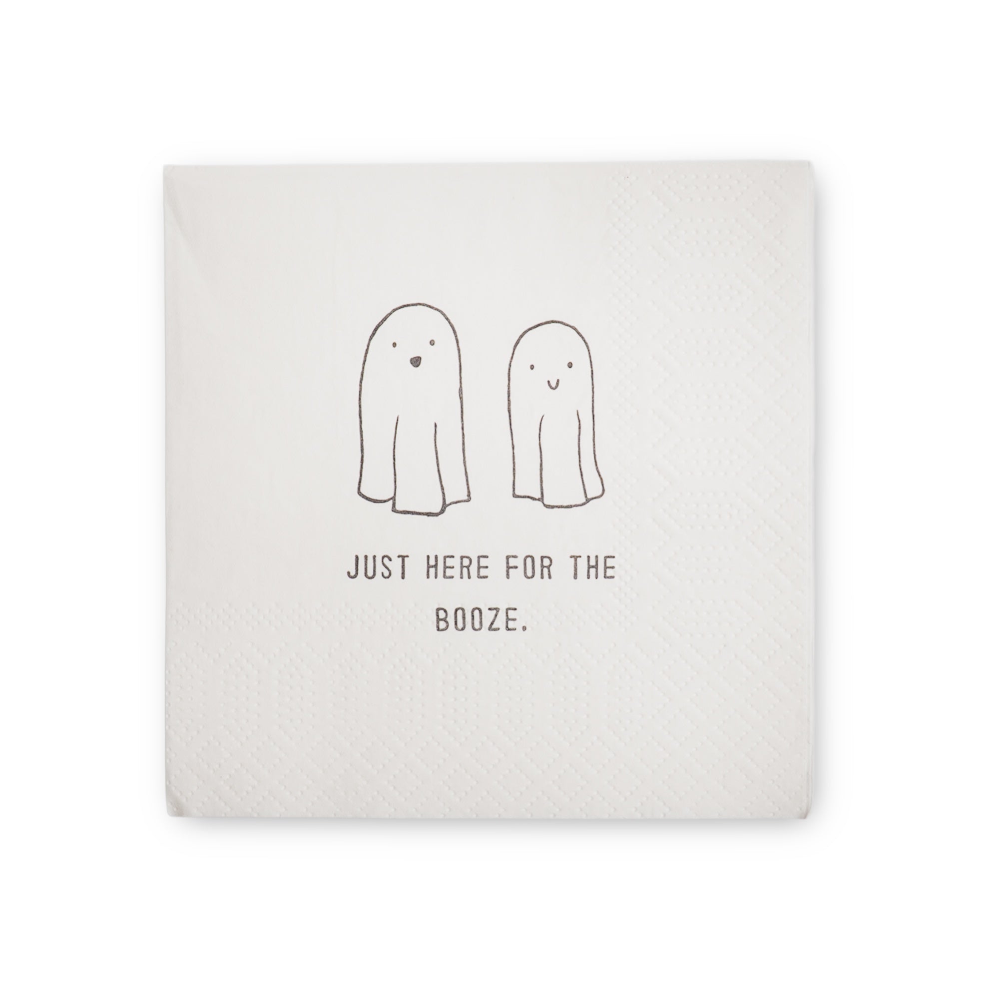 Just Here For The Boo's Cocktail Napkin