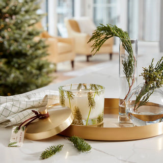 Frasier Fir Poured Candle, Pine Needle 3-Wick