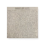 Honey Do List Art Poster