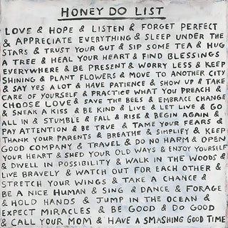 Honey Do List - Art Print - (Top Panel)