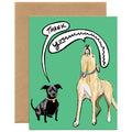Howling Thank You Dogs — Thank You Card