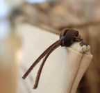 ***No Need To Hurry Canvas Zip Bag