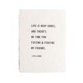 ***Handmade Paper Print - John Lennon - 12”x16