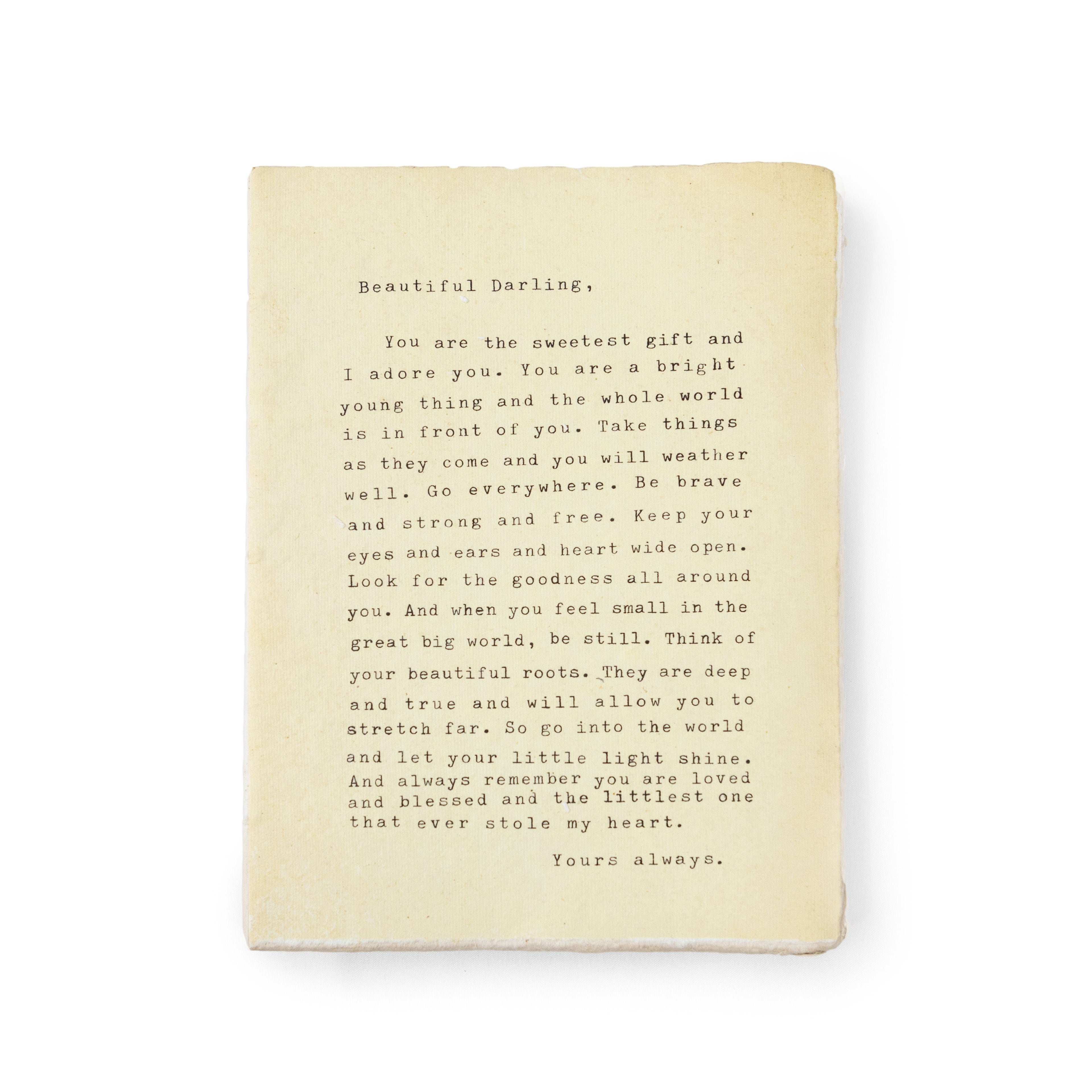 Deckled Edge Notebook - Large