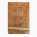 More/Less Signature Leather Journal - Maple