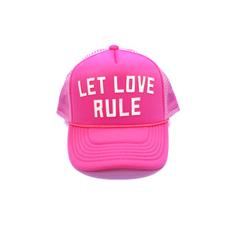 ***Let Love Rule Trucker Hat