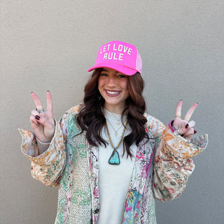 ***Let Love Rule Trucker Hat