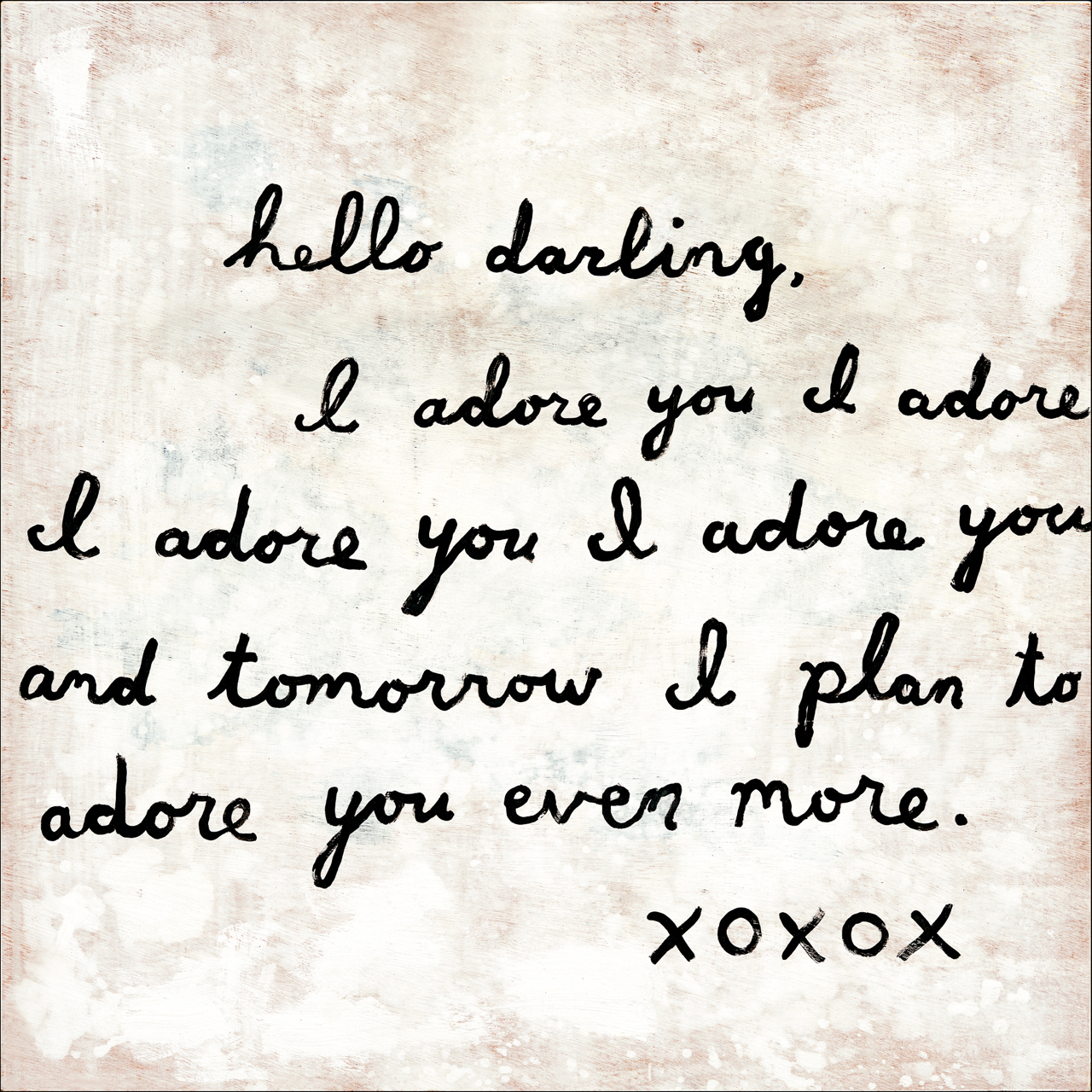 Letter #2 - Art Print