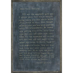 Letter for Sophie Art Print in Charcoal