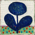 Little Seeds and Flower - Art Print