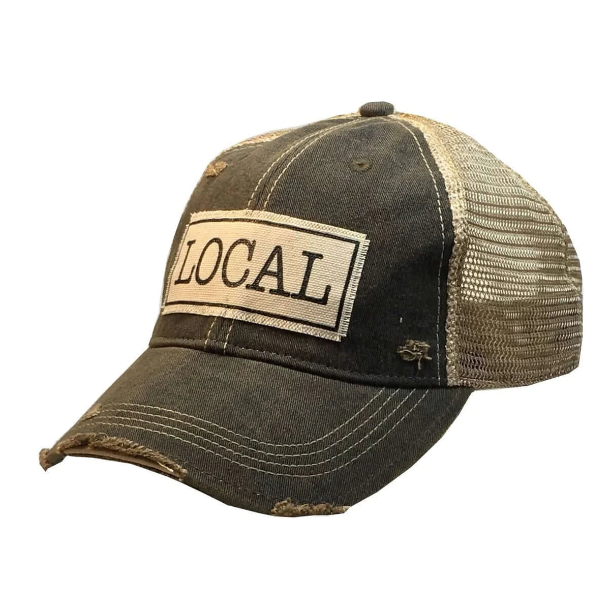 LOCAL Distressed Trucker Cap Sugarboo Co