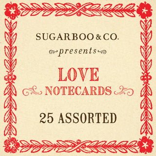 Love Notecards - Assorted Set of 25