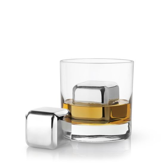 Large Rocks Ice Cubes Glacier Rocks Large Stainless Steel Cubes – Sugarboo & Co
