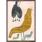 Mama Loves Her Baby Birds Art Print