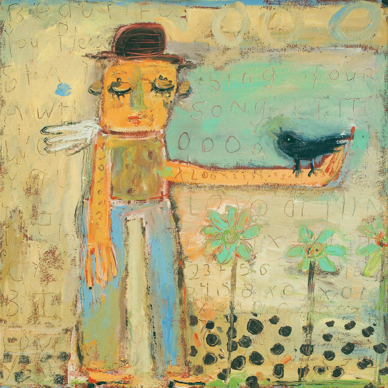 Man with Bird