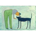 Man with Dog