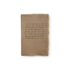 Medium Deckled Edge Notebook
