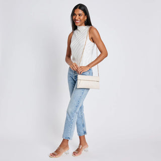 Priscilla Woven Clutch