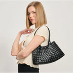 Millie Woven Shoulder Bag