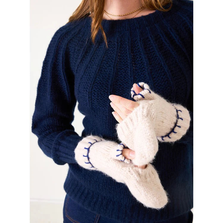 Sailor Love Whipstitch Mittens