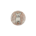 Frenchie Mini Round Decoupage Plate - 4"
