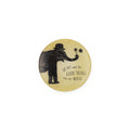 Put Good Things Into The World Mini Round Decoupage Plate - 4"