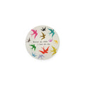 Excuse Me While I Kiss The Sky Mini Round Decoupage Plate - 4"