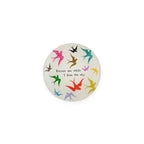 Excuse Me While I Kiss The Sky Mini Round Decoupage Plate - 4"